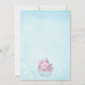 Mooie Zeemeermin Zittend op een Zeeen Schildpad Kaart (Achterkant)