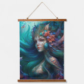 Mooie zeemeerminnen! hangend wandkleed (Voorkant 2)