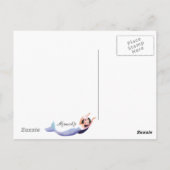 Mooie zeemeerminnen in het Zee illustratie Briefkaart (Achterkant)