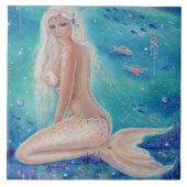 Mooie zeescheepvaartscène van keramische tegel tegeltje (Voorkant)