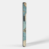 Mooie  zeeschelpen in blauw Case-Mate iPhone case (Achterkant / Rechts)