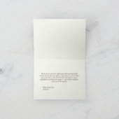 Mooie Zeester Aqua Waterverf Bruiloftsdouche Bedankkaart (Binnen)