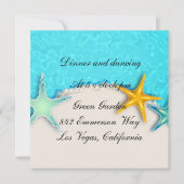 Mooie Zeester Summerstrand Ontvangstkaart Kaart (Voorkant)