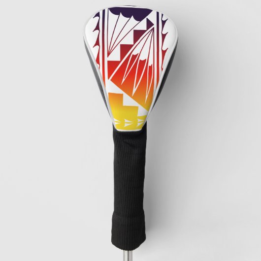 Mooie Zegen Golf Hoofddeksel Golfheadcover (Voorkant)