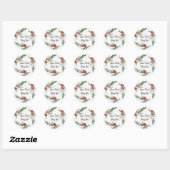 Mooie Zegeningen Groene Krans Stickers (Vel)