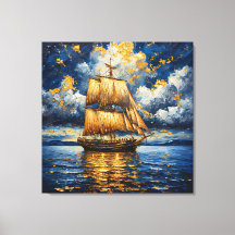 Mooie zeilboot tot in detail weergegeven