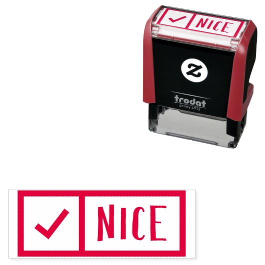 Mooie zelfinkende stempel (In situ)