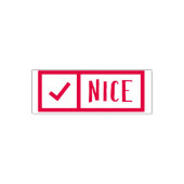 Mooie zelfinkende stempel (Design)