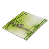 Mooie Zen die de Illustratie van de Spa verlicht Tegeltje (Zijkant)