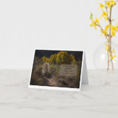 Mooie ziel Leonberger sympathie Kaart (Gele Bloem)