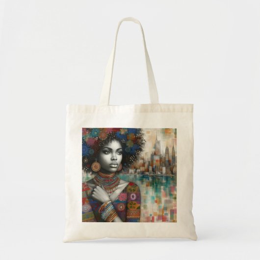 Mooie zielige vrouw van genade tote bag (Voorkant)