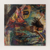 Mooie zigeunerdanseres legpuzzel (Horizontaal)