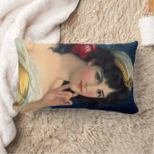 Mooie zigeunerin, zigeuner bruid voor zigeuner bru kussen (Deken)