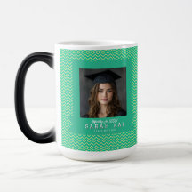 Mooie Zigzag Patroon Afgestudeerde Koffie