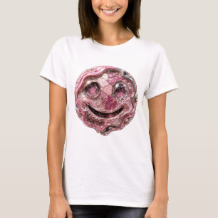 Mooie zilveren ABSTRACTE KUNST ontwerp T-shirt