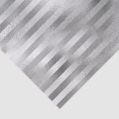 Mooie zilveren gestreepte trouw  tissuepapier (Detail)