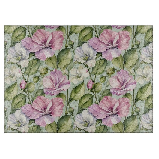 Mooie zoete erwten op Mint Snijplank (Voorkant)