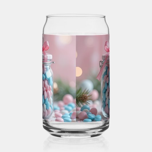 mooie zoete pot blikvorm glas (Rechts)