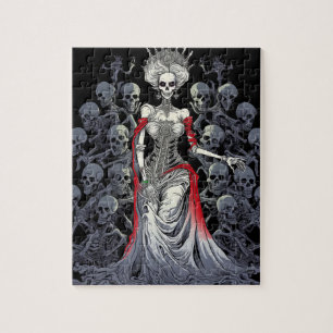 Mooie Zombie Queen Legpuzzel