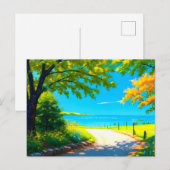 Mooie zomer Natuur kunst Briefkaart (Voorkant / Achterkant)