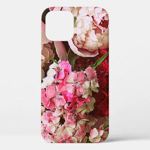 Mooie zomerbloemen. Bouquet van roze pony en Case-Mate iPhone Case