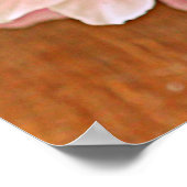 Mooie zomerbloemen. Bouquet van roze pony en Poster (Hoek)