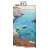 Mooie zomerdag heupfles (Links)