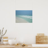 Mooie zomerdag op het strand poster (Keuken)