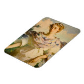 Mooie zomergodin van Frank W Benson Magneet (Linkerzijde)