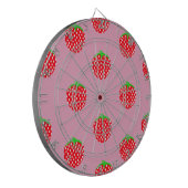 Mooie zomerse bessen dartbord (Voorkant Links)