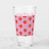 Mooie zomerse bessen glas (Achterkant)