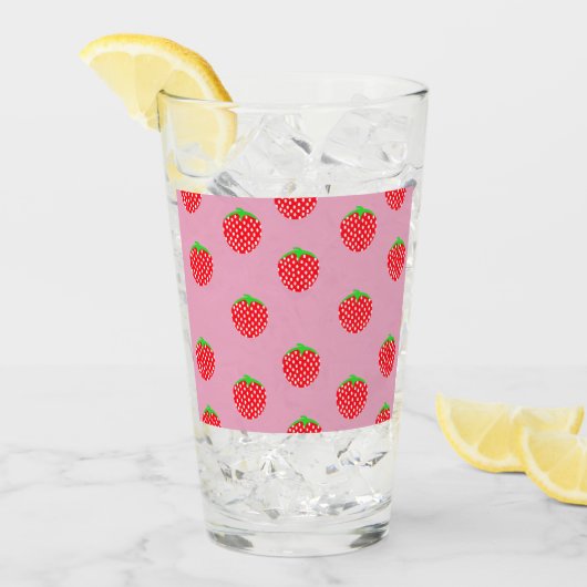 Mooie zomerse bessen glas (Voorkant ijs)