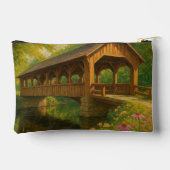 Mooie zomerse overdekte brug kunst etui (Achterkant)