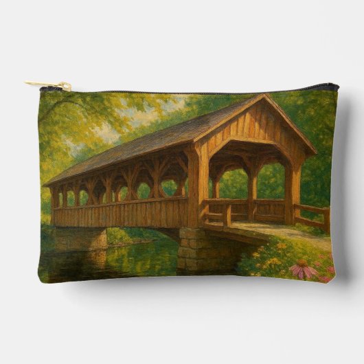 Mooie zomerse overdekte brug kunst etui (Voorkant)