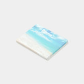 Mooie Zomerstrand Post-it® Notes (Schuin)