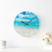 Mooie zomervakantie grote klok (Huis)