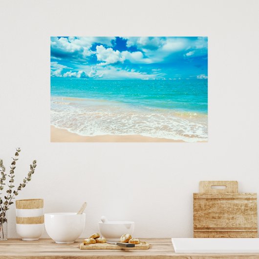 Mooie zomervakantie poster (Keuken)