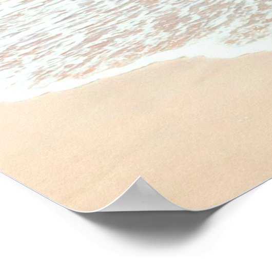 Mooie zomervakantie poster (Hoek)