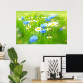 Mooie zomerweide poster (Thuiskantoor)