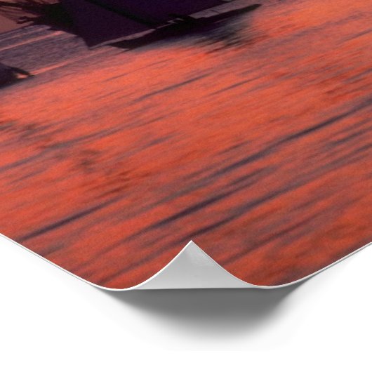 Mooie zon: Bridgetown Harbour, Barbados Poster (Hoek)