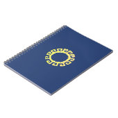 Mooie zon tekening notitieboek (Linkerzijde)