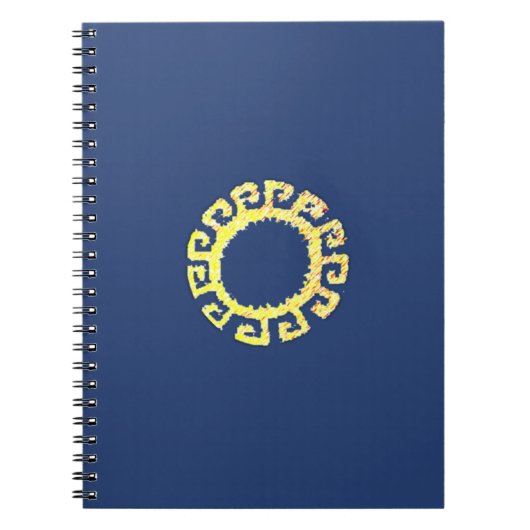 Mooie zon tekening notitieboek (Voorkant)