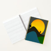 Mooie zonnebank notitieboek (Binnen)