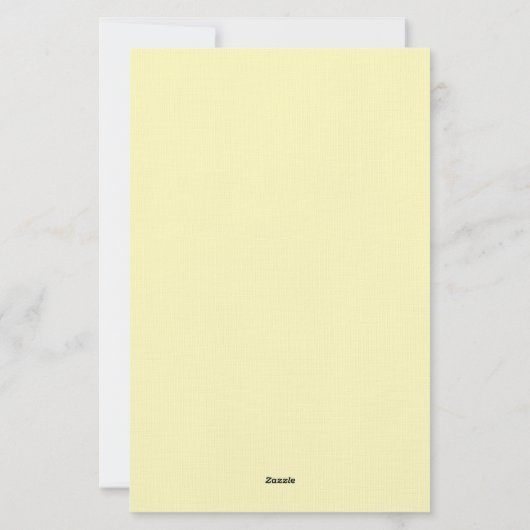 Mooie zonnebloem briefpapier (Achterkant)