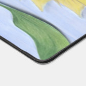 Mooie zonnebloem bureaumat (Hoek)