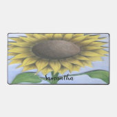 Mooie zonnebloem bureaumat (Voorkant)