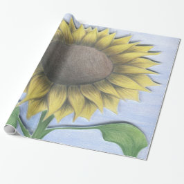Mooie zonnebloem cadeaupapier