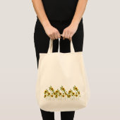 Mooie zonnebloem-Canvas tas (Voorkant (product))