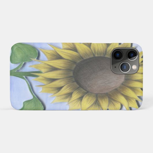 Mooie zonnebloem Case-Mate iPhone case (Achterkant (horizontaal))