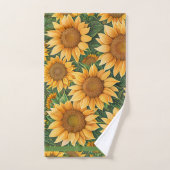 Mooie zonnebloem Collectie Bad Handdoek (Handdoek)